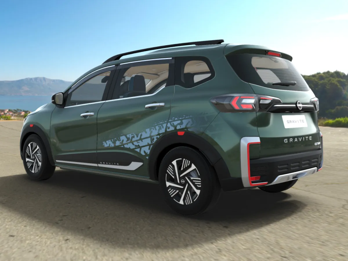 gravite tekna side rear view